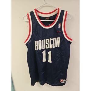 Vtg NBA Houston Rockets Nike Yao Ming #11 95 Throwback Youth Jersey XL L+2